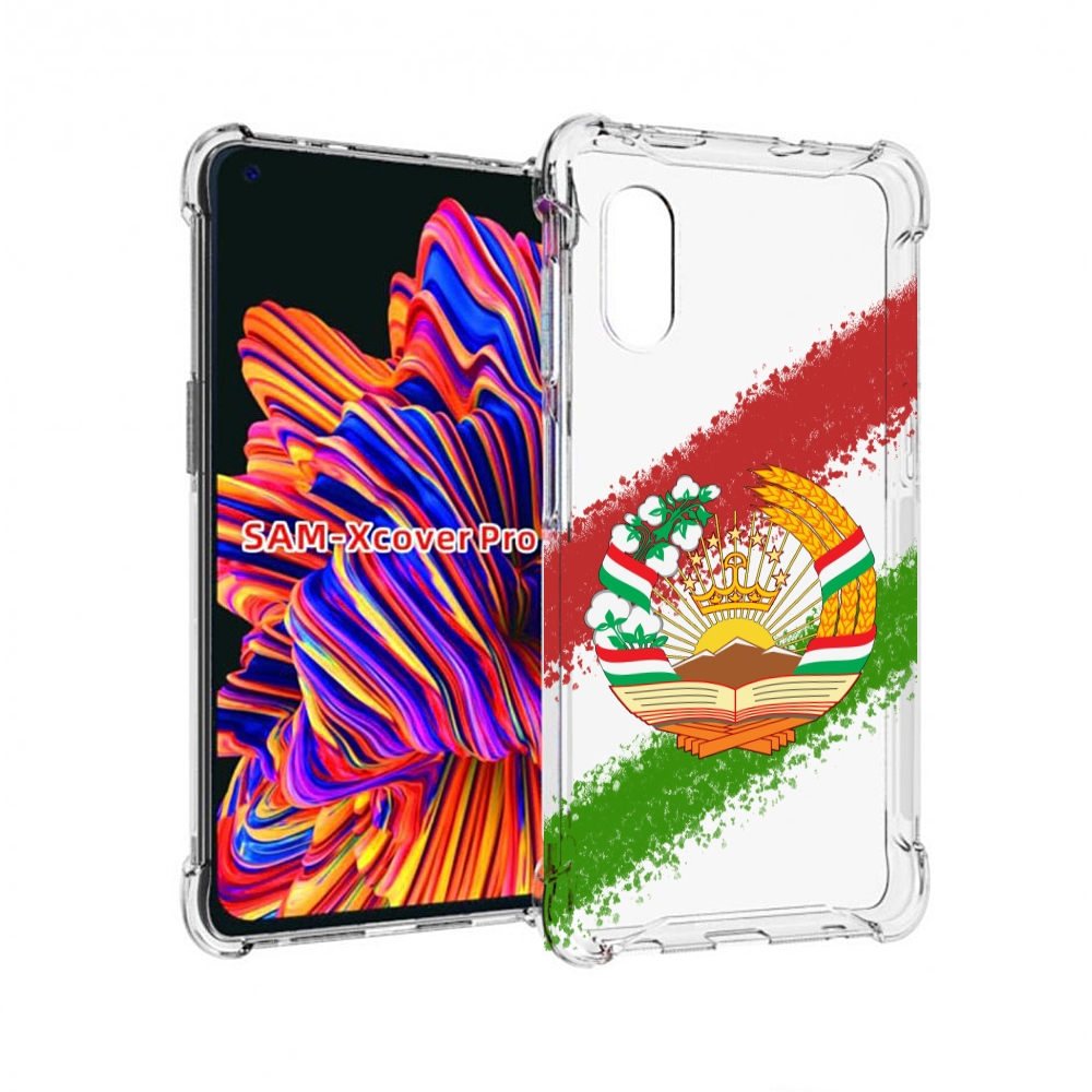 

Чехол MyPads герб флаг Таджикистана для Samsung Galaxy Xcover Pro 1, Прозрачный, Tocco