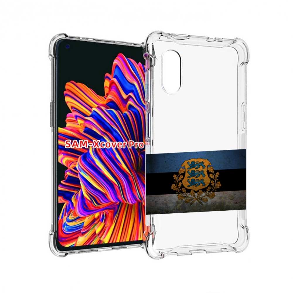 

Чехол MyPads герб флаг эстонии-1 для Samsung Galaxy Xcover Pro 1, Прозрачный, Tocco