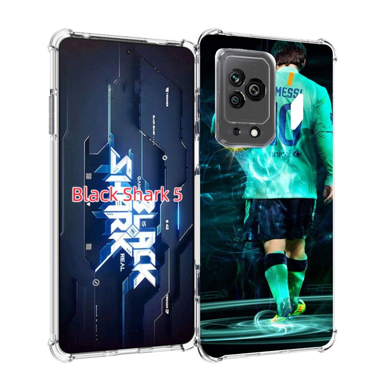 

Чехол MyPads Месси мужской для Xiaomi Black Shark 5, Прозрачный, Tocco