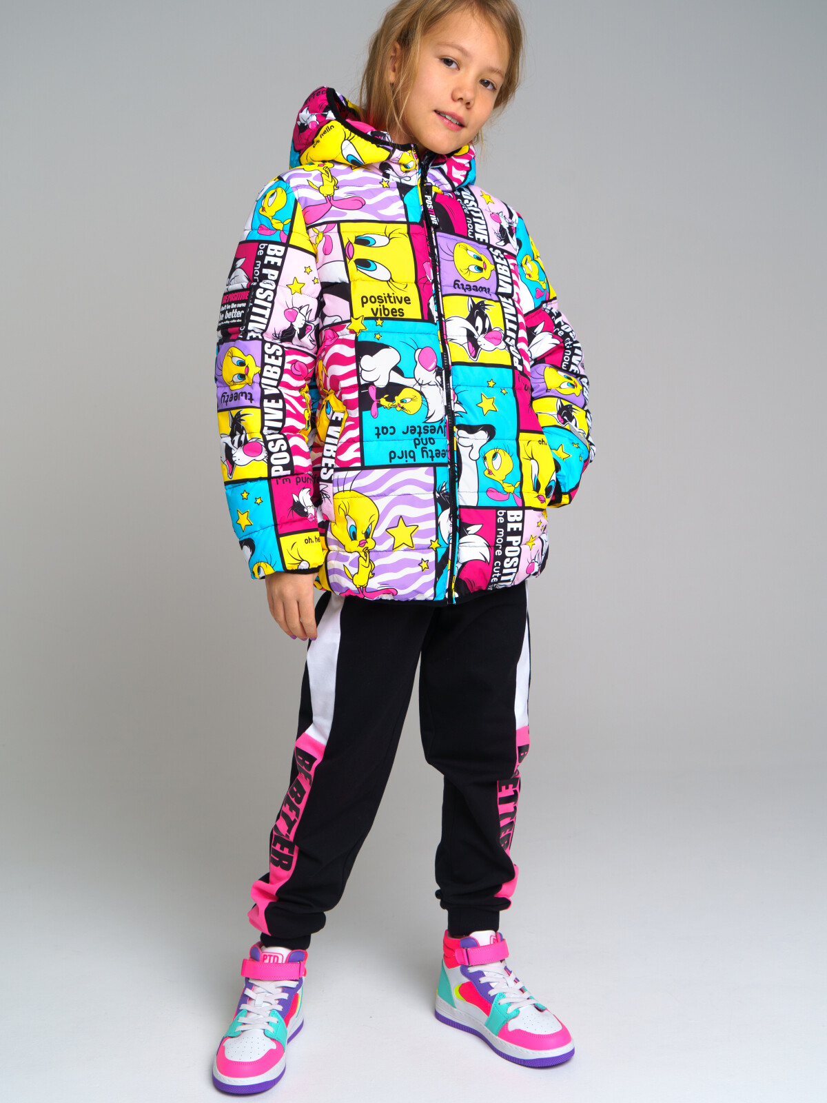 

Куртка детская PlayToday Tween 12341032, разноцветный, 170, 12341032