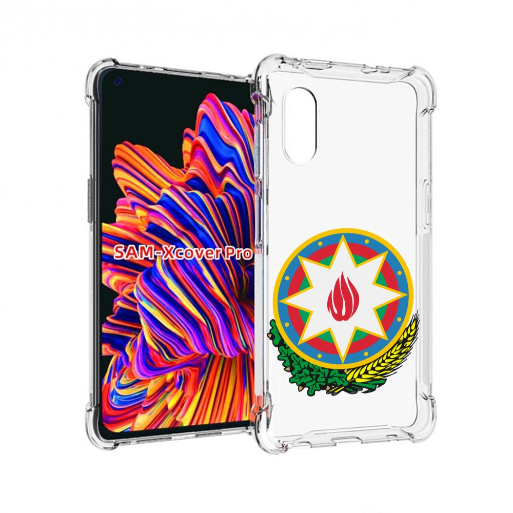

Чехол MyPads герб-азербаиджан-2 для Samsung Galaxy Xcover Pro 1, Прозрачный, Tocco