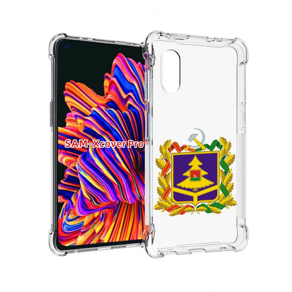 

Чехол MyPads герб-брянскои-области для Samsung Galaxy Xcover Pro 1, Прозрачный, Tocco