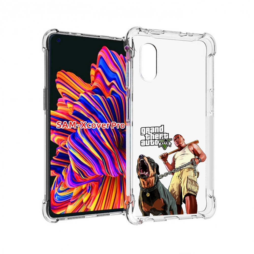 

Чехол MyPads GTA грозная собака для Samsung Galaxy Xcover Pro 1, Прозрачный, Tocco