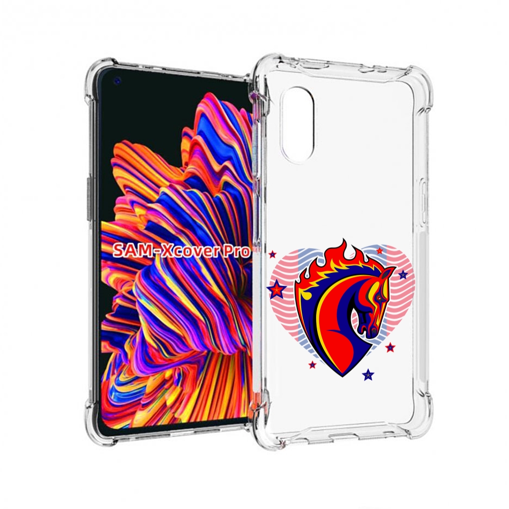 

Чехол MyPads ФК ЦСЛ Лошадь для Samsung Galaxy Xcover Pro 1, Прозрачный, Tocco