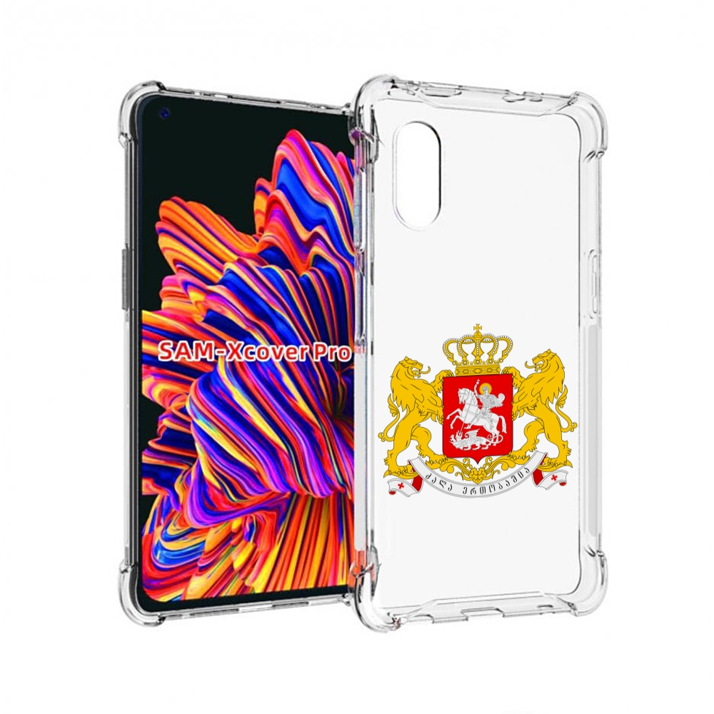 

Чехол MyPads герб-грузии для Samsung Galaxy Xcover Pro 1, Прозрачный, Tocco
