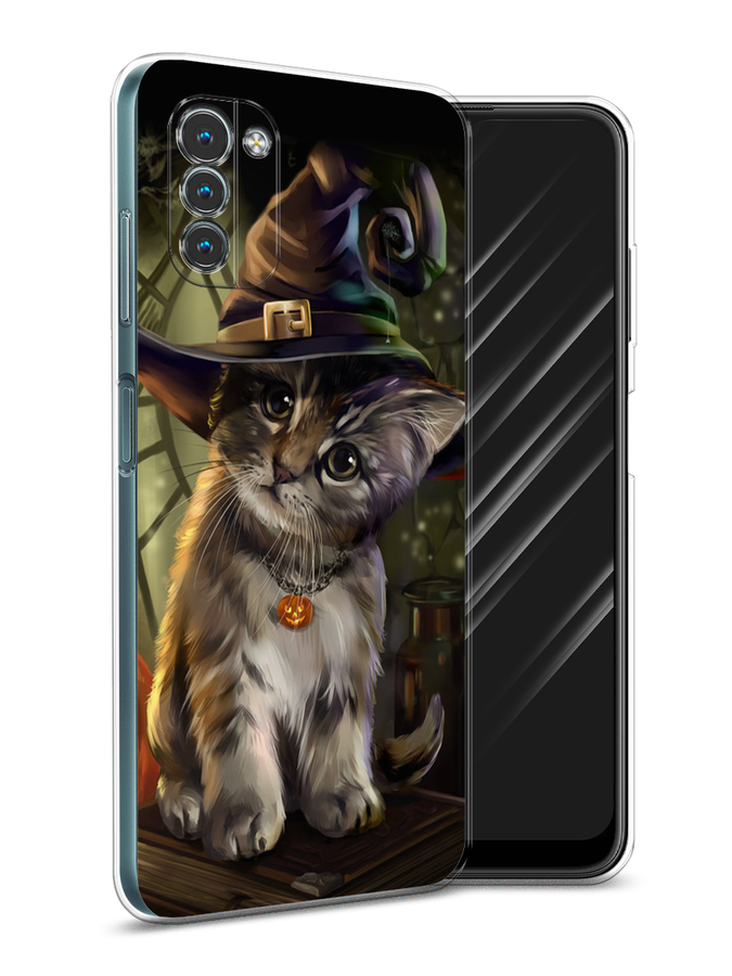 

Чехол Awog на Nokia G11 / Нокиа G11 "Кот на Хэллоуин", Разноцветный, 125150-2