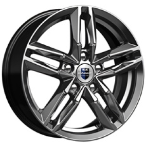 

Диск Кик Sayan 6X16/5X110 Et45 D63.35 Дарк платинум КиК 82741, Черный