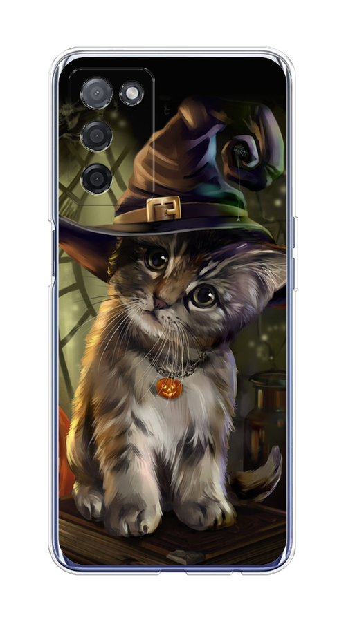 

Чехол Awog на Oppo A55 5G "Кот на Хэллоуин", Разноцветный, 256250-2