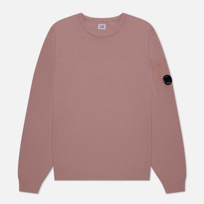 

Мужской свитер C.P. Company Cotton Crepe Crew Neck розовый, Размер 50, Cotton Crepe Crew Neck