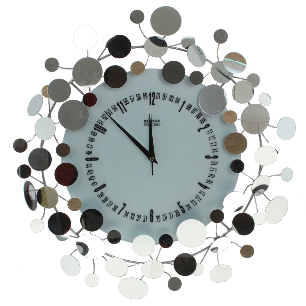 Часы настенные интерьерные металл ALAT Home Шары 50х6х55см 773143