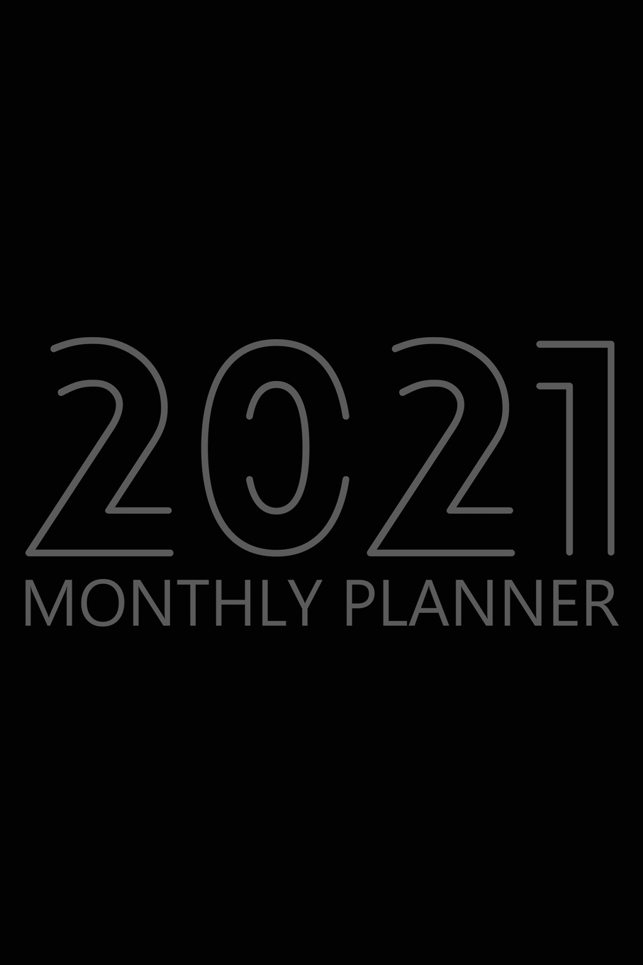 

2021 Monthly Planner