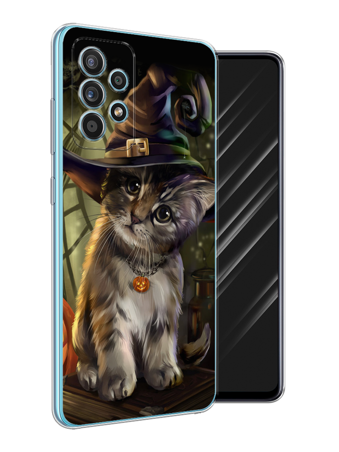 

Чехол Awog на Samsung Galaxy A52s / Самсунг A52s "Кот на Хэллоуин", Разноцветный, 2106550-2