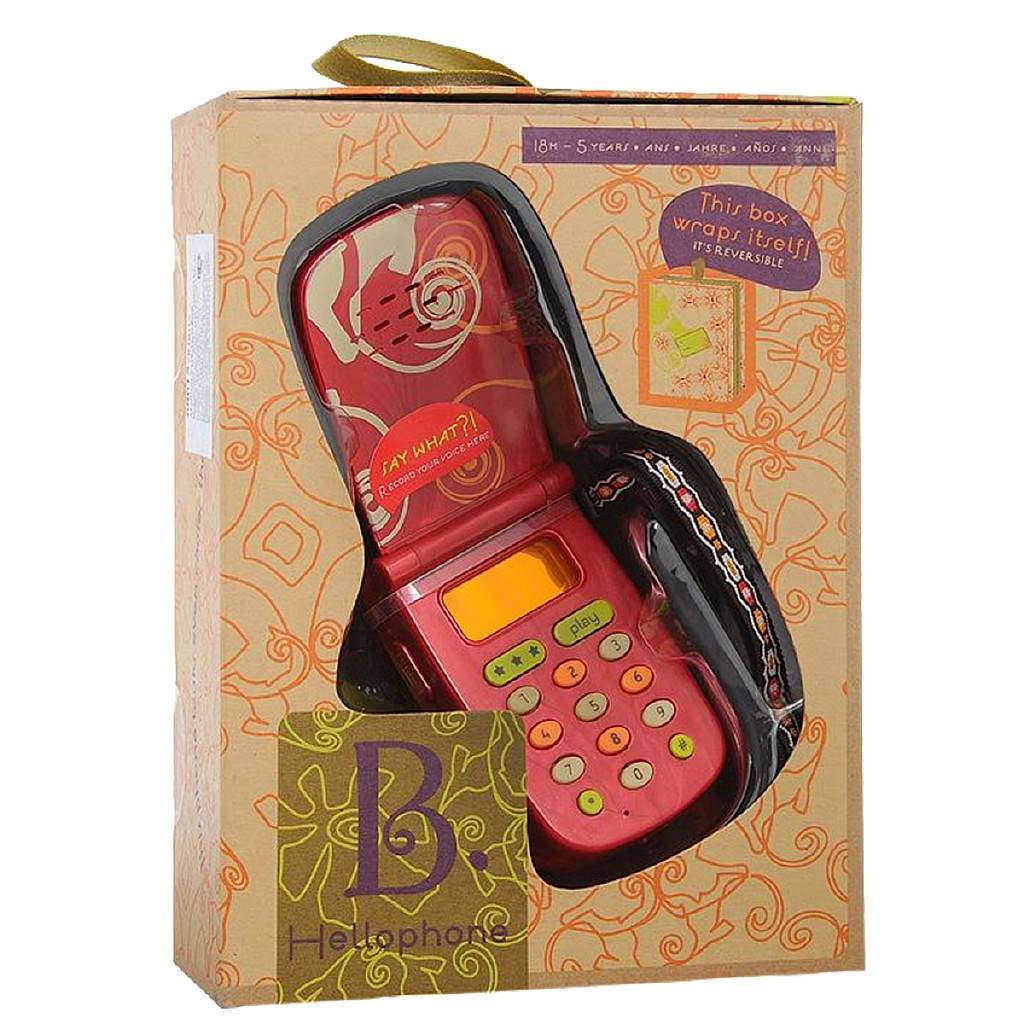 

Игрушка Battat Мобильный телефон 68615, Красный