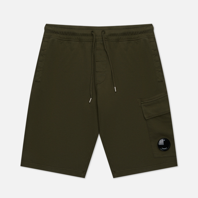 

Мужские шорты C.P. Company Light Fleece Regular Cargo оливковый, Размер XL, Зеленый, Light Fleece Regular Cargo