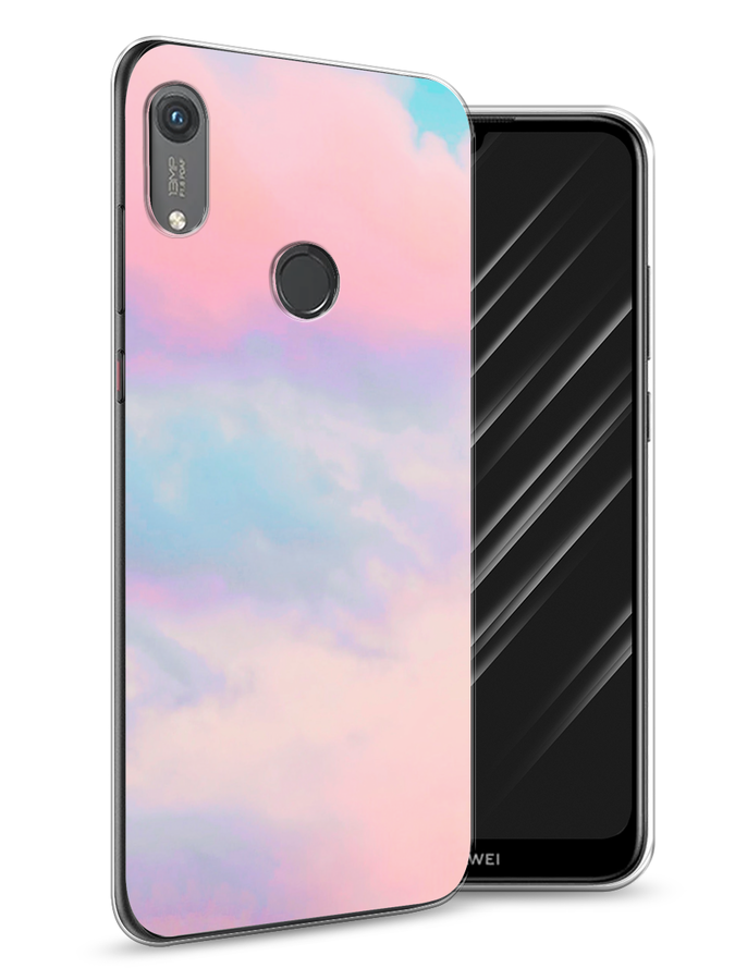 

Чехол Awog на Honor 8A (8A Pro/Prime) "Розовые облака", Розовый;фиолетовый, 68750-3