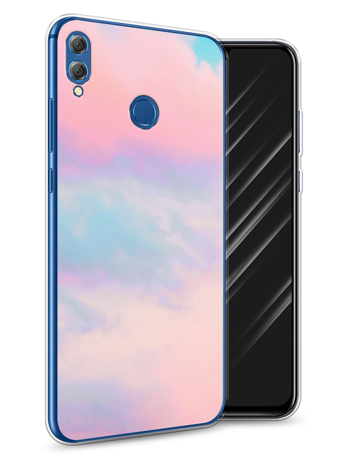 

Чехол Awog на Honor 8X "Розовые облака", Розовый;фиолетовый, 66750-3