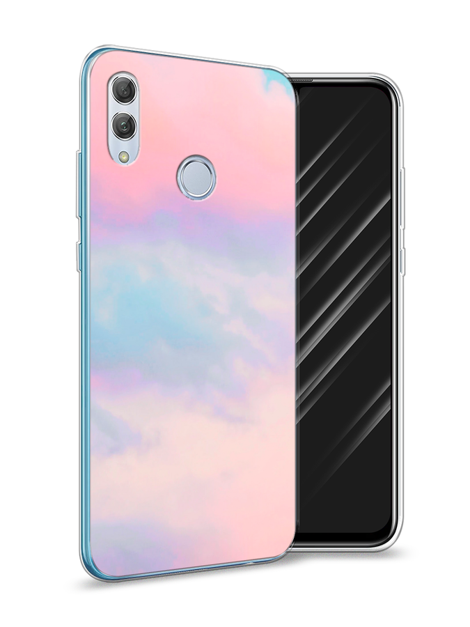 

Чехол Awog на Huawei P Smart 2019 "Розовые облака", Розовый;фиолетовый, 67250-3