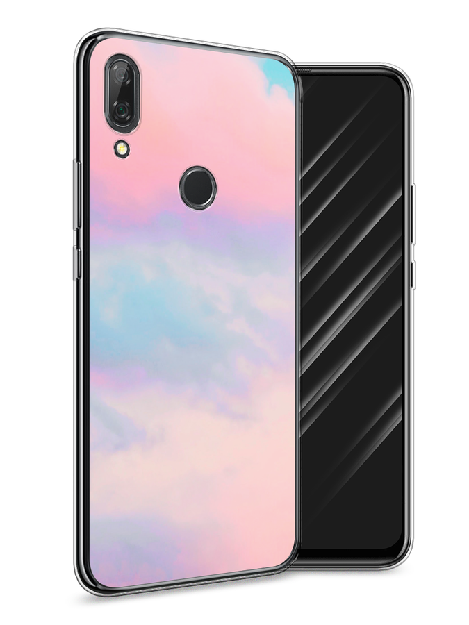 

Чехол Awog на Huawei P Smart Z "Розовые облака", Розовый;фиолетовый, 69450-3