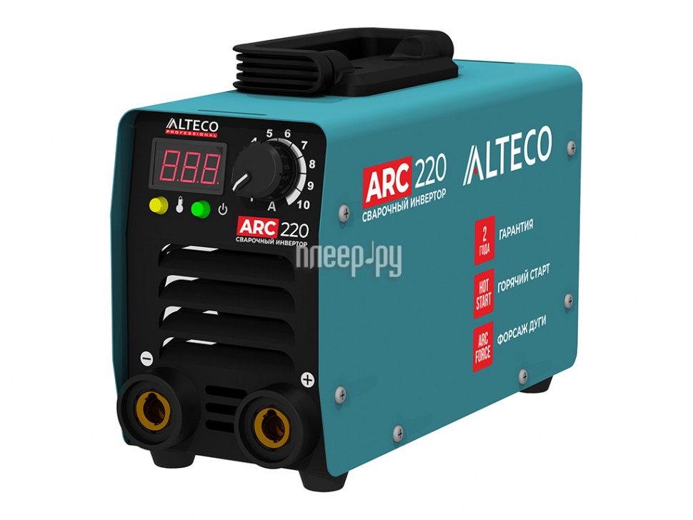 фото Сварочный аппарат alteco arc-220 standard (n) 26350