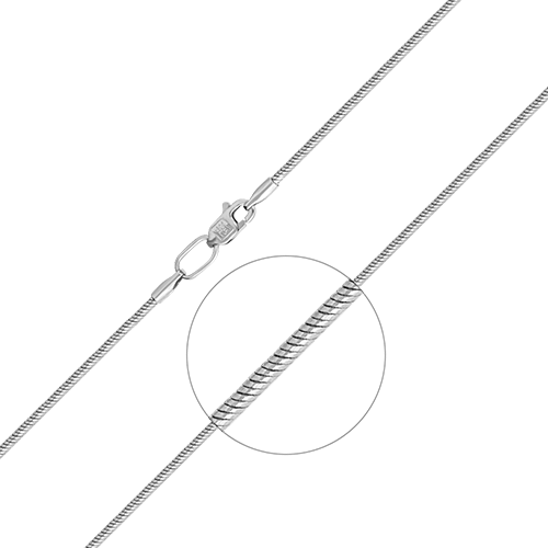 

Цепочка из белого золота 55 см PLATINA jewelry 21-1010-040-1120-17, 21-1010-040-1120-17_p