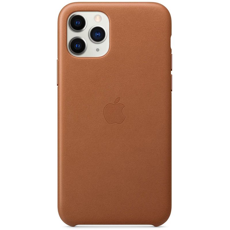 

Клип-кейс Apple Leather Case для iPhone 11 Pro Золотисто-коричневый