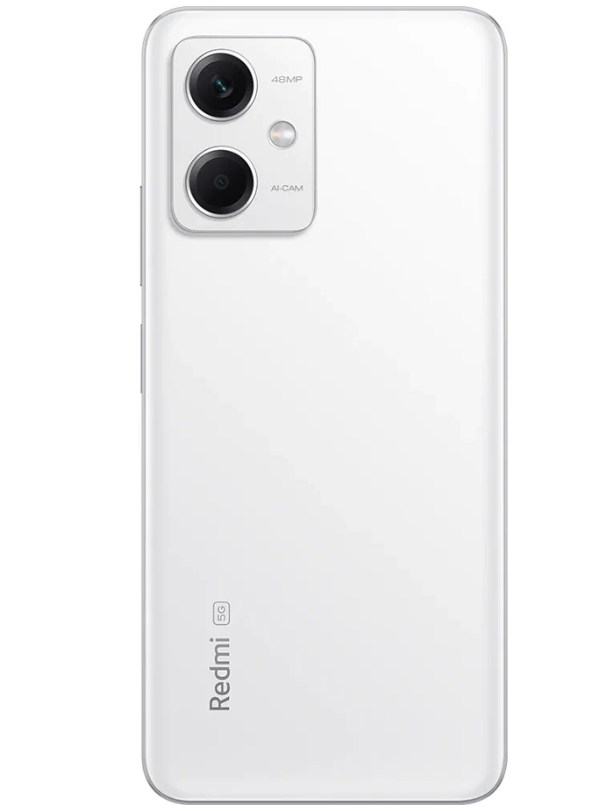 

Смартфон Xiaomi Redmi Note 12 5G 6/128GB White, Redmi Note 12 5G