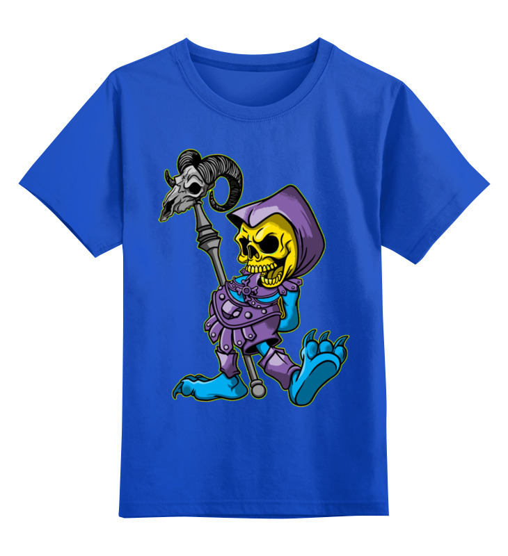 

Детская футболка классическая унисекс Printio Скелетор, Разноцветный, 0000002669935