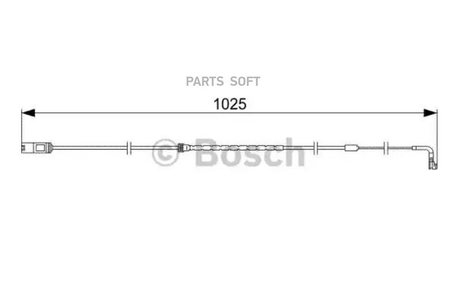 Датчик Износа Тормозных Колодок Bmw X5 (E70),X6 (E71) Задний Bosch Bosch 1987473026