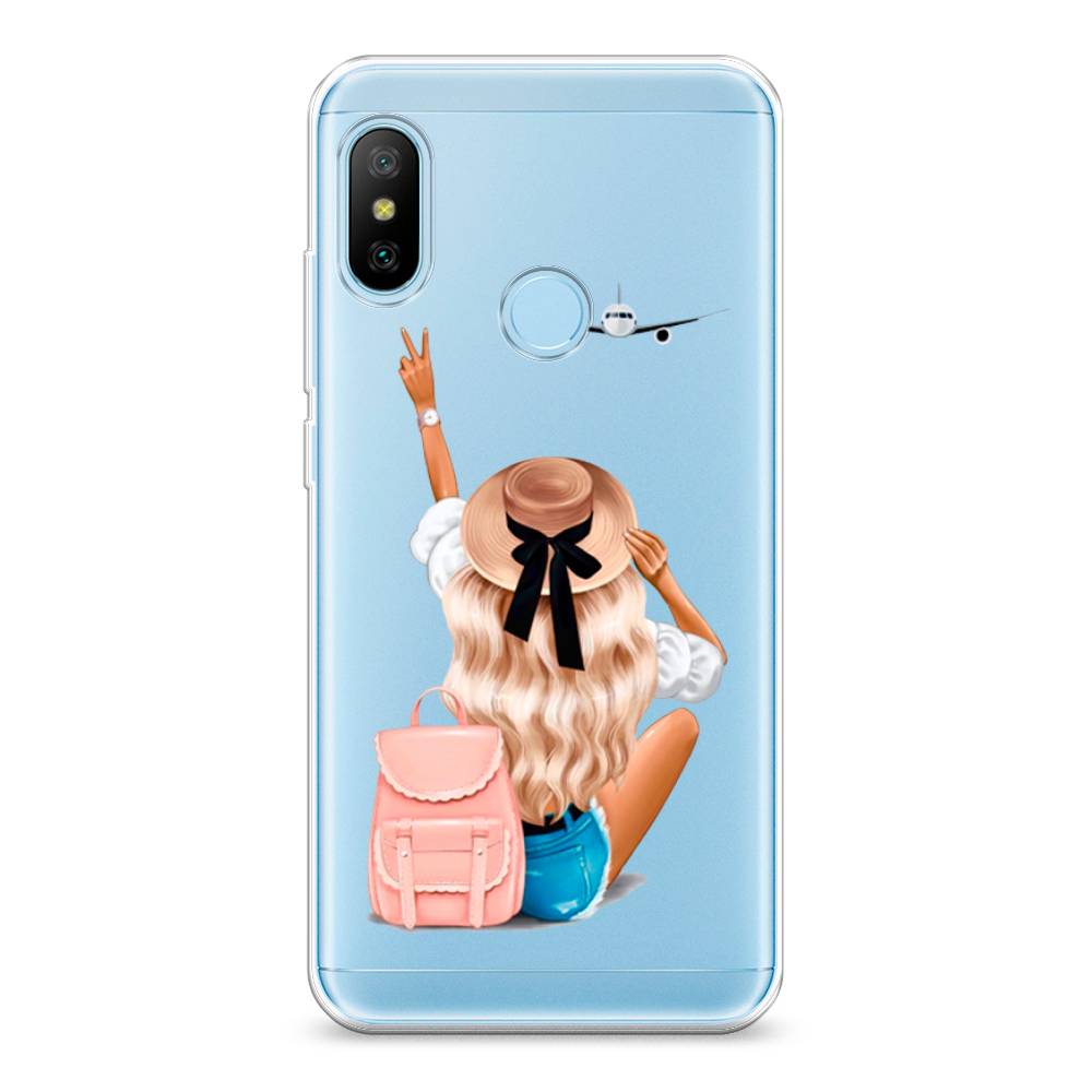 

Чехол Awog на Xiaomi A2 Lite/Redmi 6 Pro "Автостопом самолетом", Разноцветный, 34050-7
