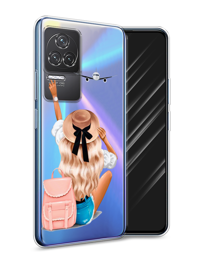 

Чехол Awog на Xiaomi Redmi K50 "Автостопом самолетом", Разноцветный, 312250-7