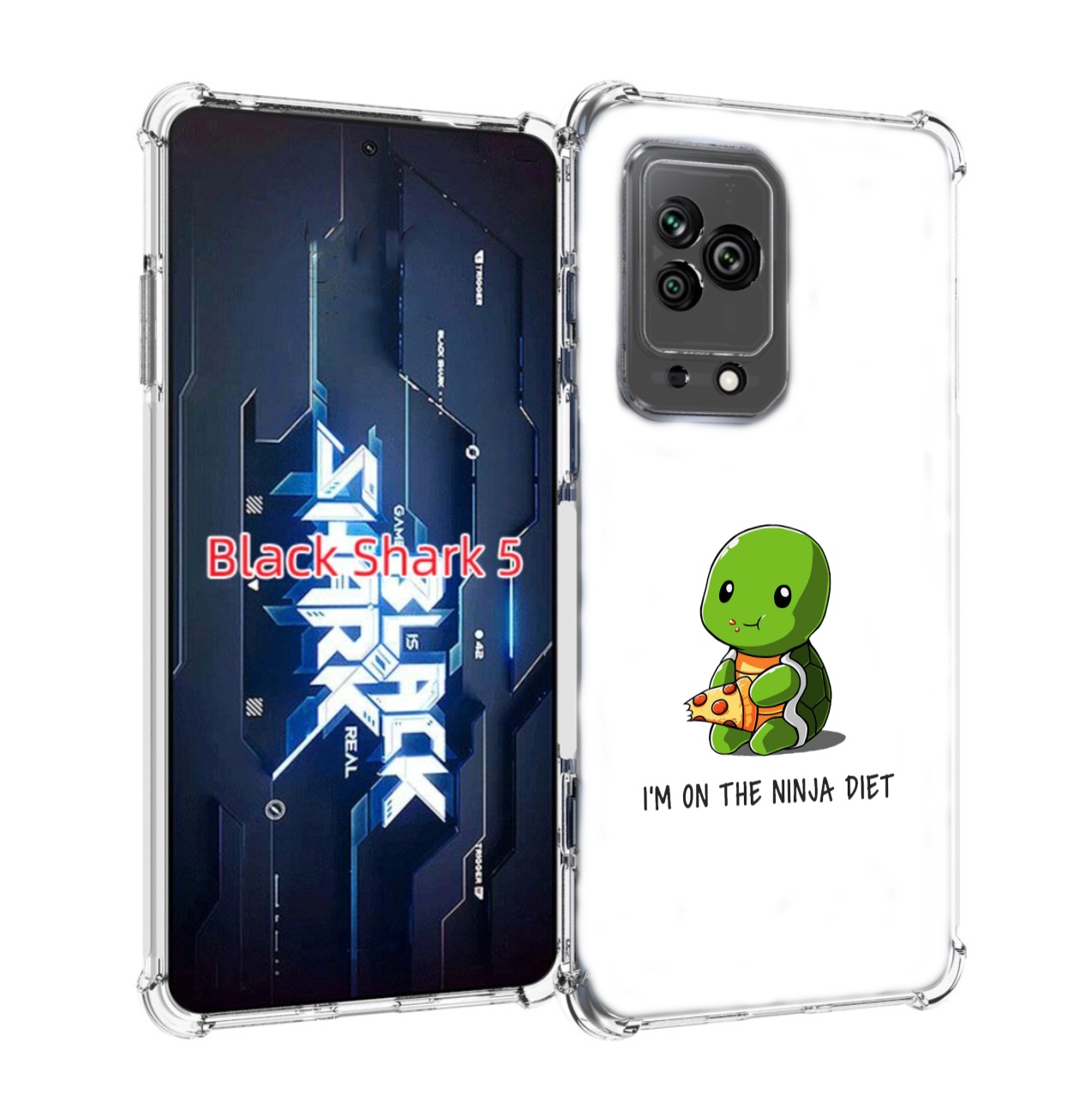 

Чехол MyPads Ниндзя-диета для Xiaomi Black Shark 5, Прозрачный, Tocco