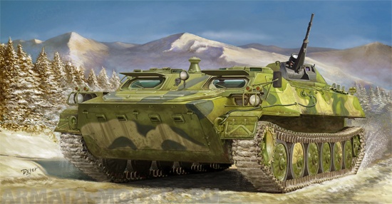 

05579 БТР советский МТ-ЛБ 6МА