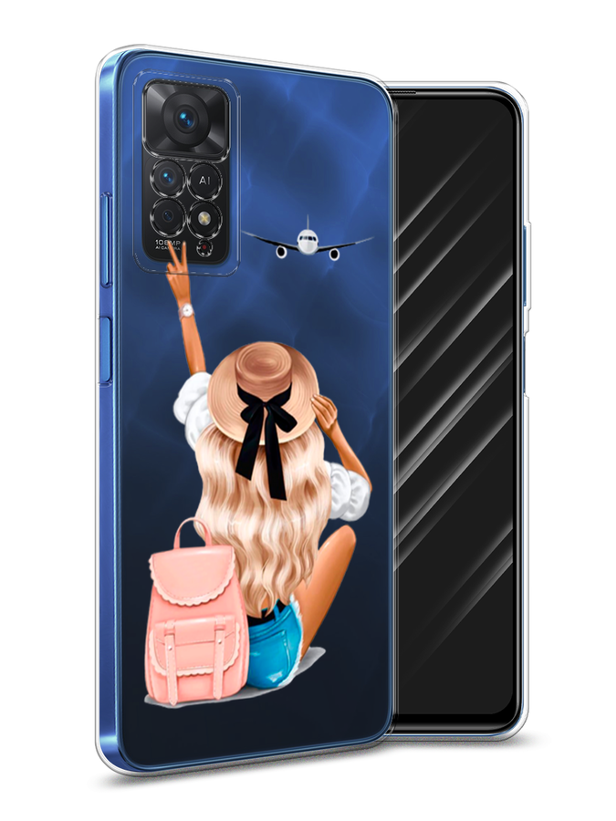 

Чехол Awog на Xiaomi Redmi Note 11 Pro/11 Pro 5G/11E Pro "Автостопом самолетом", Разноцветный, 314850-7