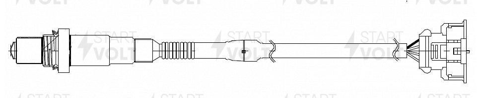 

Датчик кисл. для а/м Opel Astra J (10-) 1.6i F16D4/1.8i после кат. (VS-OS 0550)
