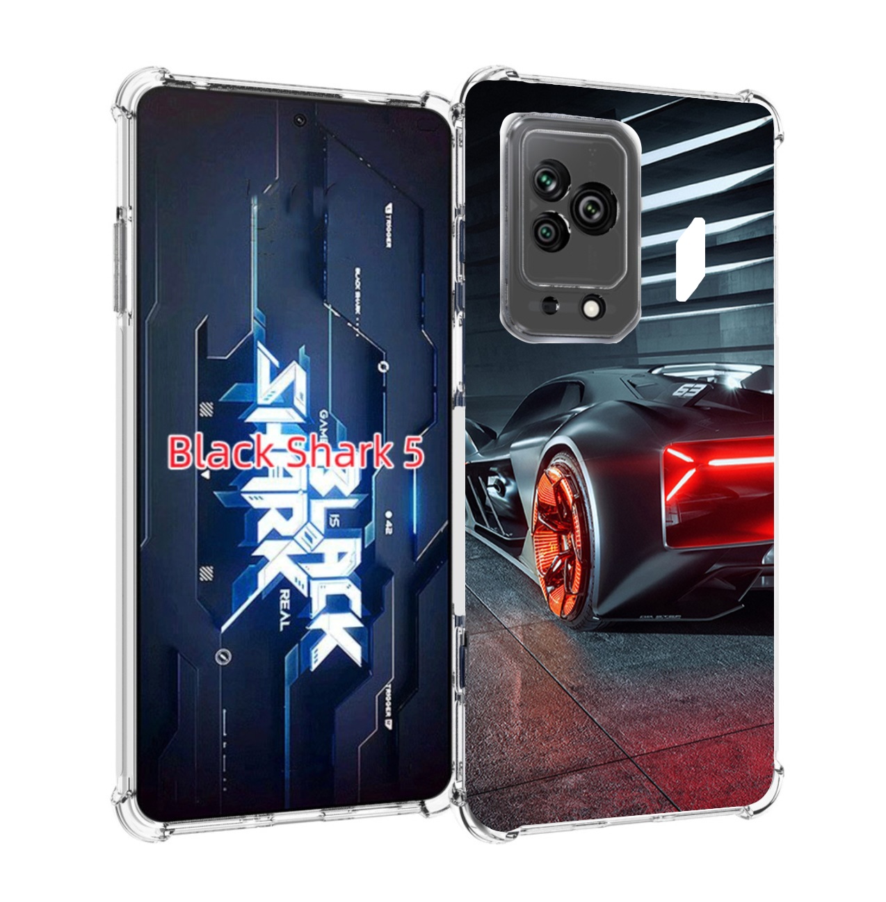 

Чехол MyPads Ночной-город мужской для Xiaomi Black Shark 5, Прозрачный, Tocco