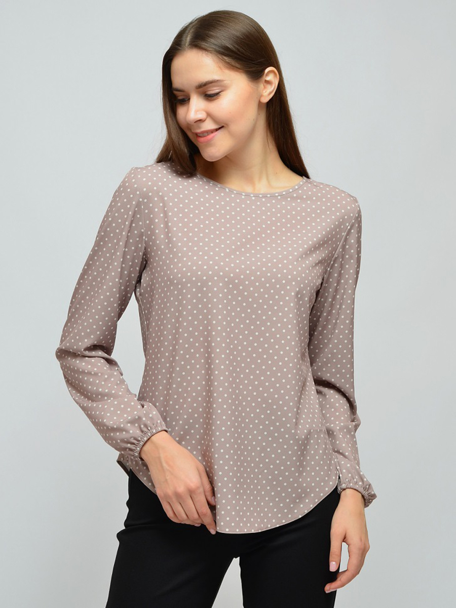 

Блуза женская 1001dress VI00113 бежевая 48 RU, VI00113
