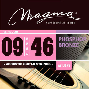 

Струны для акустической гитары Magma Strings GA100PB, GA100PB