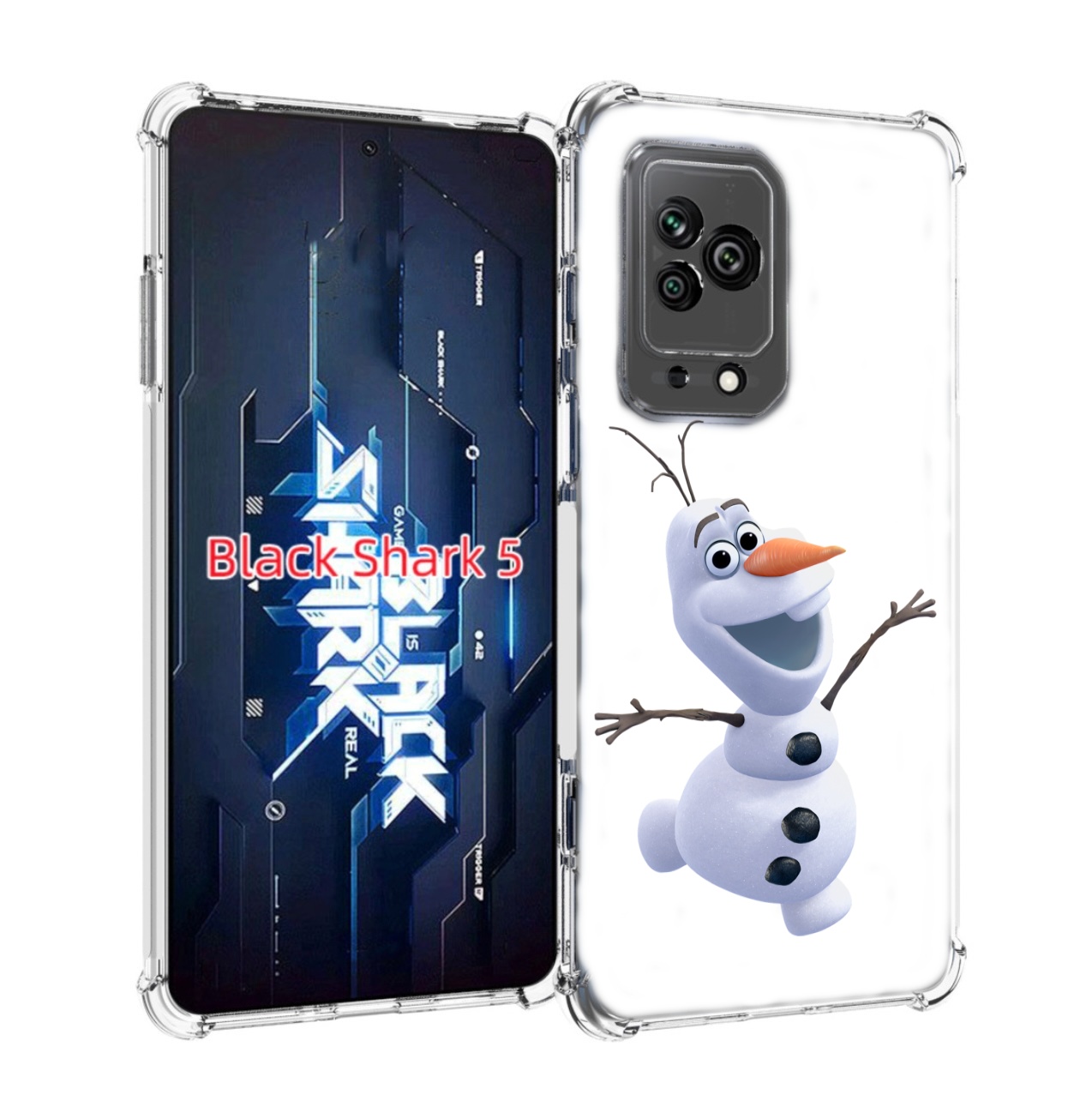 

Чехол MyPads Олаф-холодное-сердце для Xiaomi Black Shark 5, Прозрачный, Tocco