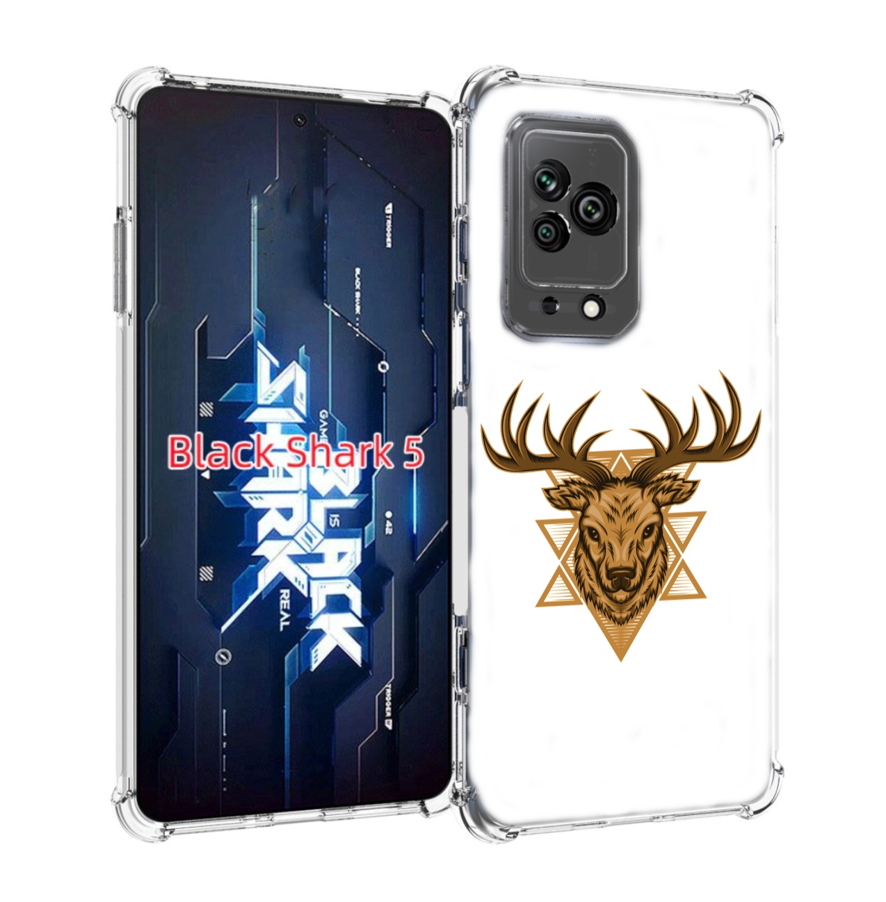 

Чехол MyPads Олень для Xiaomi Black Shark 5, Прозрачный, Tocco