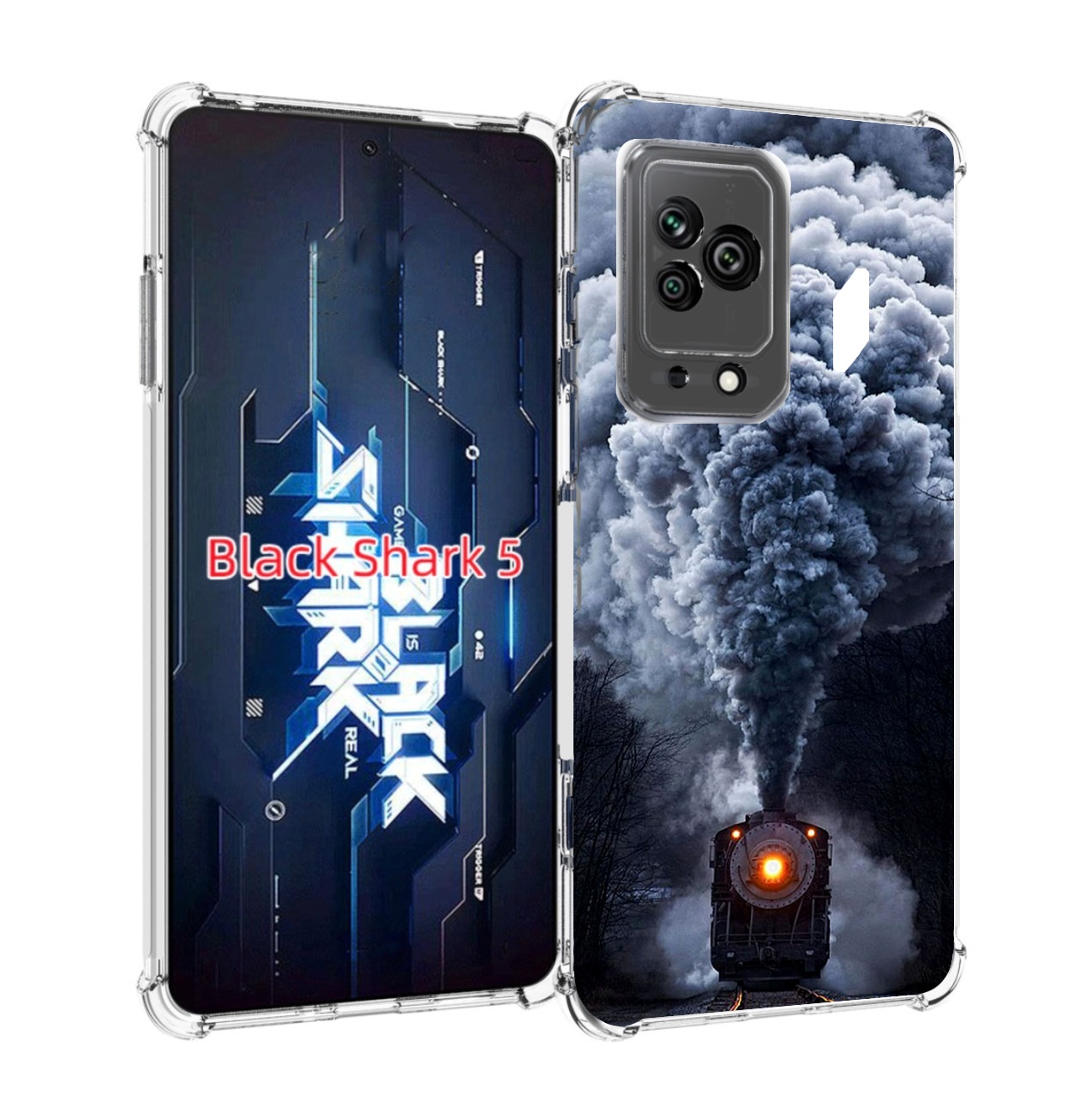 

Чехол MyPads Паровоз для Xiaomi Black Shark 5, Прозрачный, Tocco