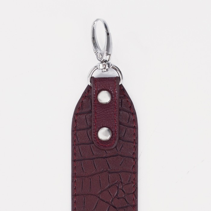 

Ремень для сумки женский TEXTURA Р00010674, бордовый, Р00010674