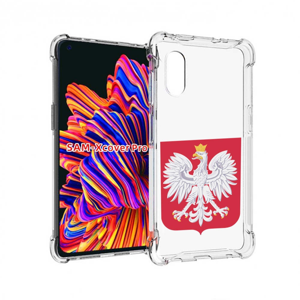 

Чехол MyPads герб-польши для Samsung Galaxy Xcover Pro 1, Прозрачный, Tocco