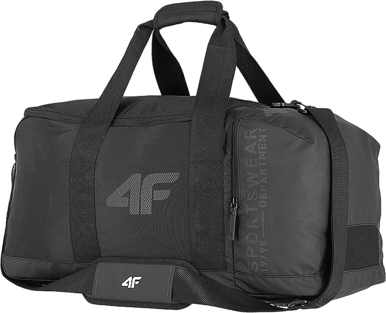 Дорожная сумка унисекс 4F Bag U051 черная 25х60х25 см 4844₽