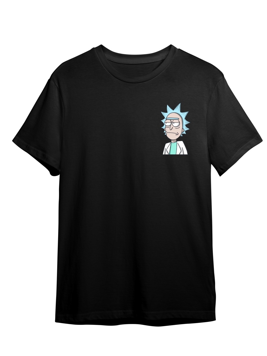 фото Футболка унисекс сувенирshop рик и морти/rick and morty 20 черная 3xl