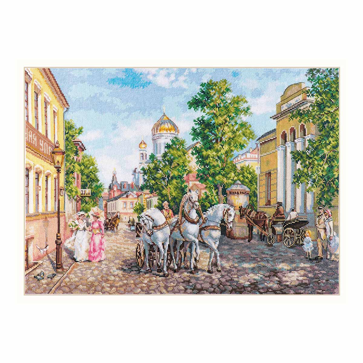 

Набор для вышивания крестом Алиса "Тройка. Храм Христа", 45x31 см, арт. 3-31