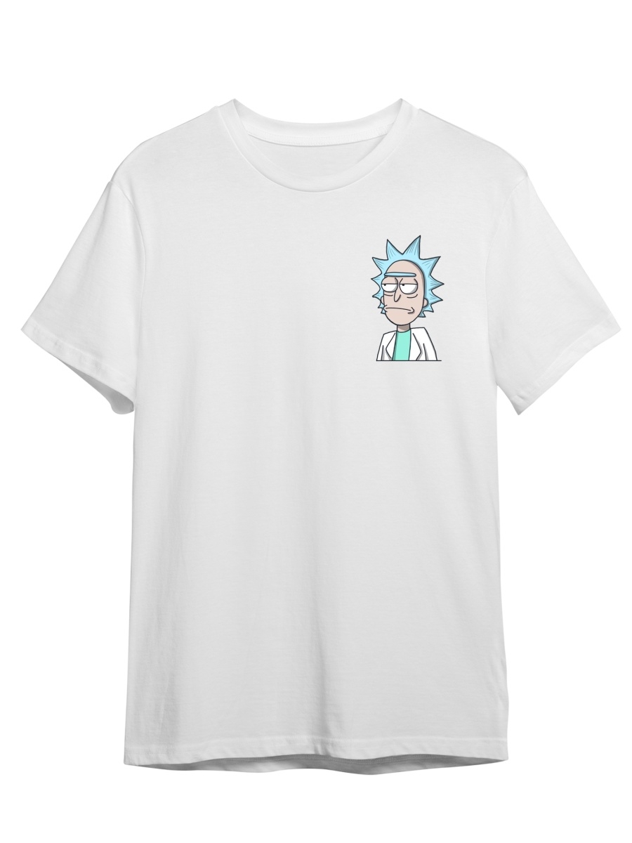 фото Футболка унисекс сувенирshop рик и морти/rick and morty 20 белая 3xl