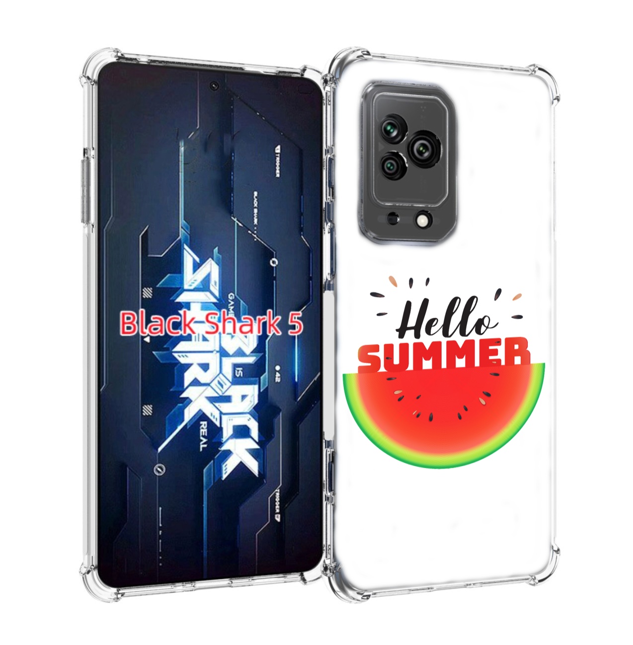 

Чехол MyPads Привет-лето для Xiaomi Black Shark 5, Прозрачный, Tocco