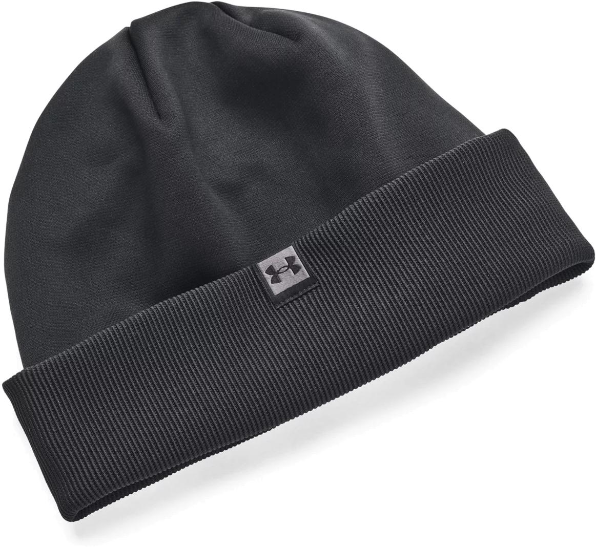 Шапка женская Under Armour Storm Fleece Beanie черная, р. 58-60