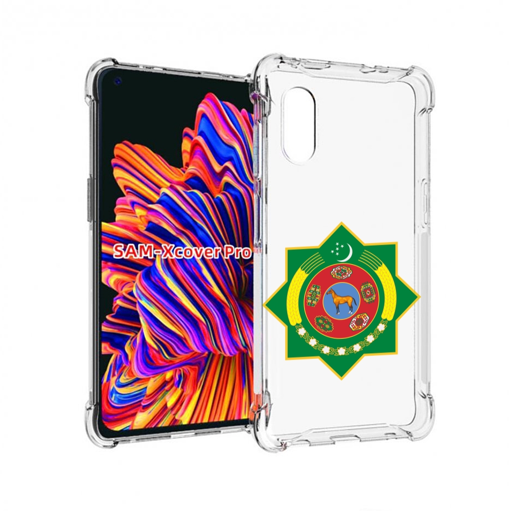 

Чехол MyPads герб-туркменистан для Samsung Galaxy Xcover Pro 1, Прозрачный, Tocco
