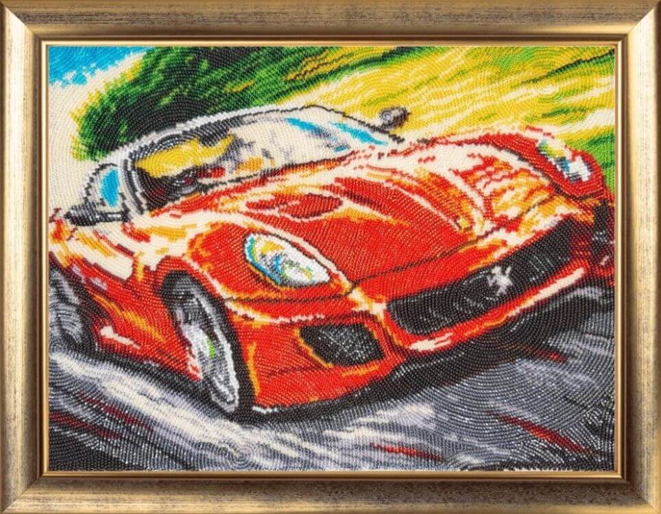 

Набор для вышивания «Гоночный автомобиль»